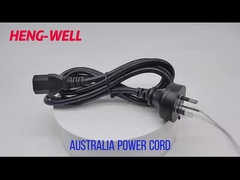 Le câble d'alimentation SAA 3PIN