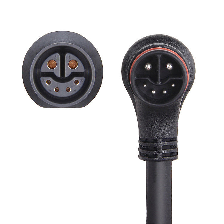 IP65 Ebike Waterproof 2+4 pin Connector