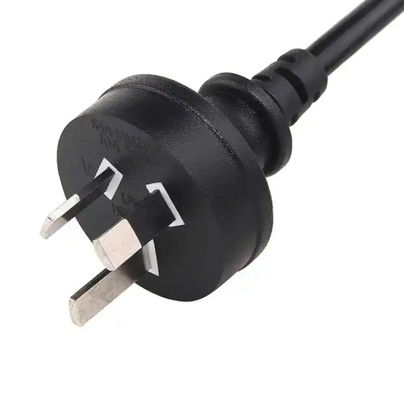 10A 250V câble d' alimentation australien, câble d' alimentation CA à 3 broches
