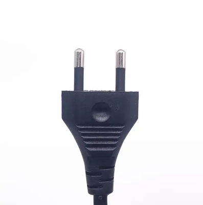 Approbation TISI Thaïlande Cable d'alimentation à 2 broches Cable d'extension 6A 250V 1,2m 1,5m