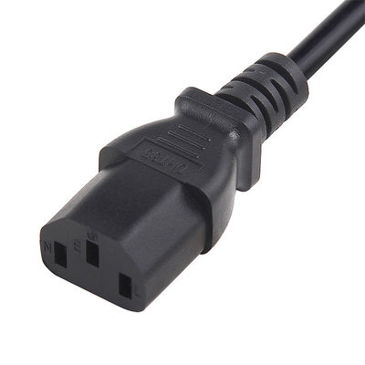 250V C13 Afrique du Sud Cordon d'alimentation 3 broches