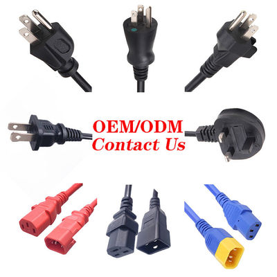 3 broches 10A 13A 15A 125V ordinateur portable