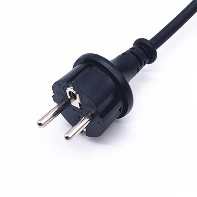 16A 250V câble d'alimentation UE personnalisé couleur 3 broches