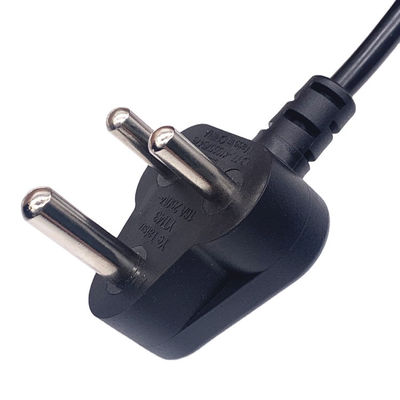 Corde électrique à courant alternatif 3 broches 16A 250V câble de prolongation électrique IEC C13 BIS
