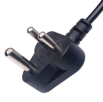 Appareil électroménager de l'Inde Cordon électrique 3 broches Cable pour ordinateur 1,2m 1,5m 1,8m 2m 3m