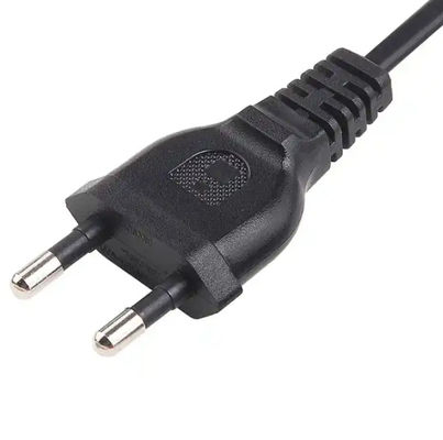 2 broches de câble d'alimentation Corée, prise d'extension CA, approbation KC 2.5A 250V