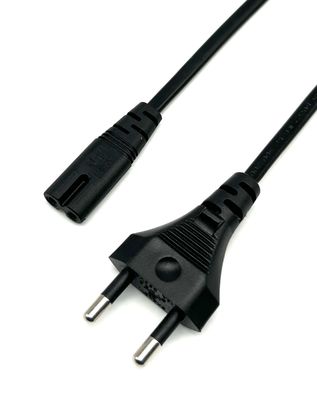 Approbation TISI Thaïlande câbles d'alimentation 2 broches câble d'extension 6A 250V 1,2m 1,5m câbles d'alimentation