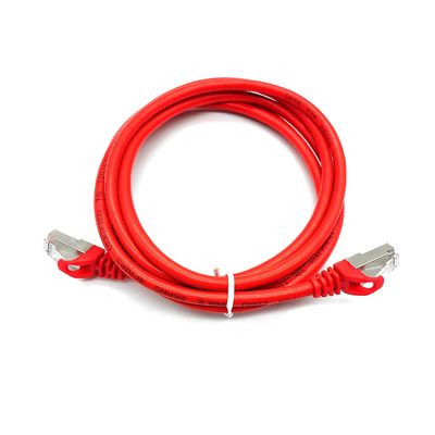 Cat6A RJ45 étanche câble de câble de patch longueur personnalisée PVC veste pour les connexions réseau LAN et les applications