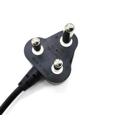 16A 250V 3Pin PVC Inde câble d'extension de puissance 1M Longueur OEM personnalisé