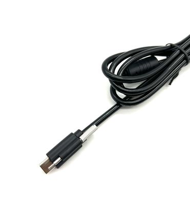 Cable de type C personnalisé avec vis de fixation Cable de données USB avec anneau magnétique
